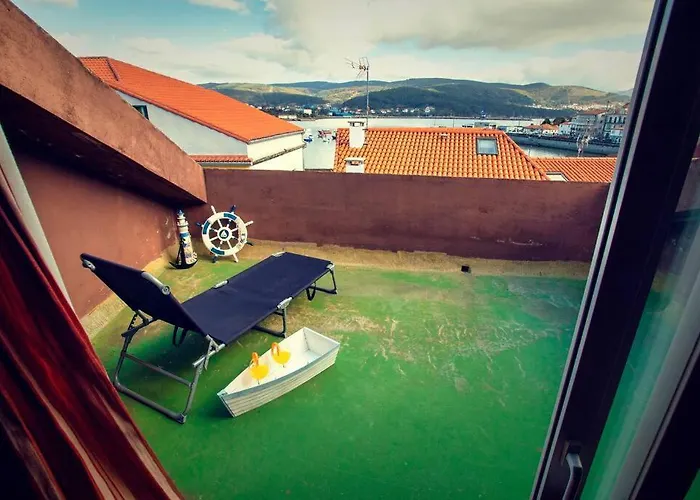 Casa Clara En El Centro Del Pueblo Corcubion